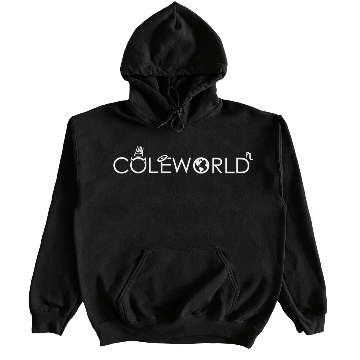 COLEWORLD BLACK HOODIE
