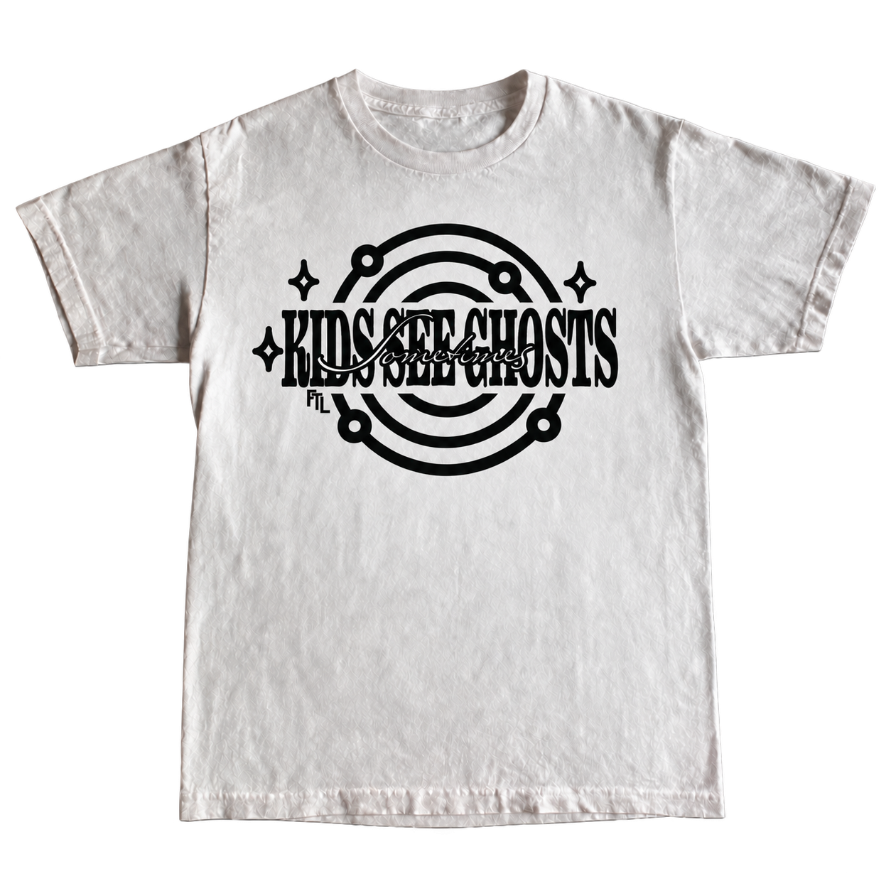 KIDS SEE GHOSTS WHITE TEE